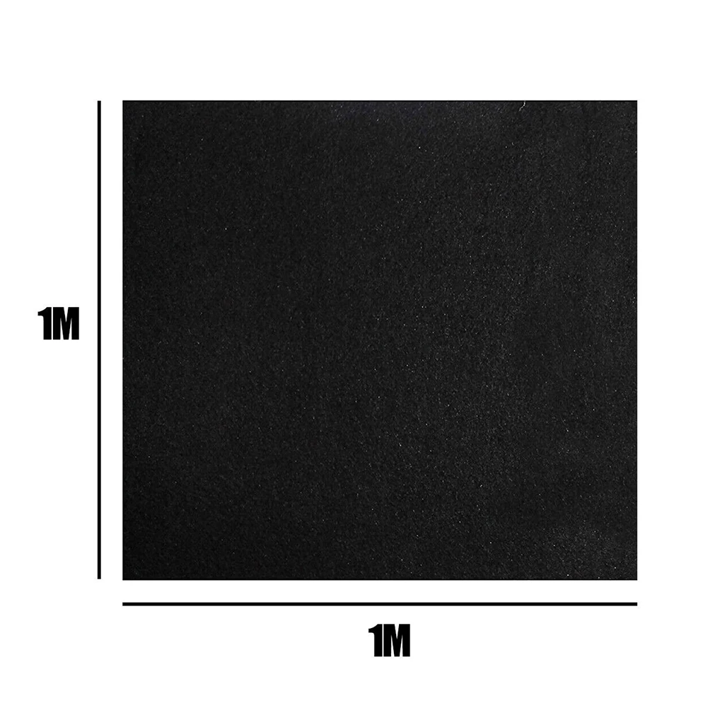 Activated Carbon Filter Sponge Cooker Hood Extractor Carbon Filter 100cmx100cmx3mm Air Conditioning Filter Cotton