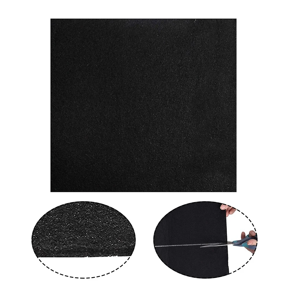 Activated Carbon Filter Sponge Cooker Hood Extractor Carbon Filter 100cmx100cmx3mm Air Conditioning Filter Cotton