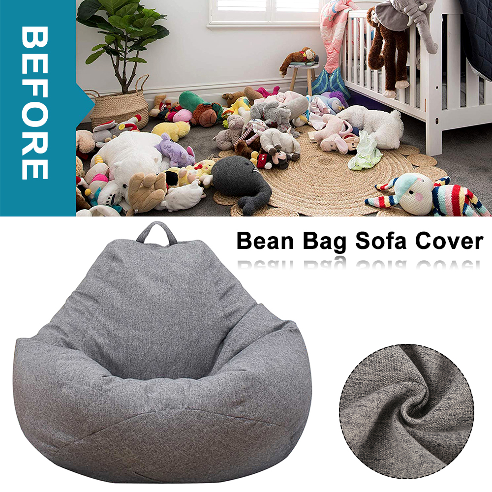 Large Bean Bag Chair Sofa Cover Comfortable Outdoor Lazy Seat Bag Couch Cover without Filler And Replacement Sofa Inner Liner