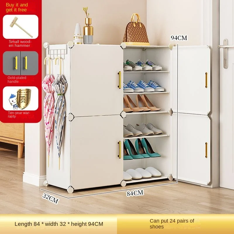 Modern Foldable Cabinets Of Home Living Corridor Multilayer Dust Proof Shoe Storage Rack For Your Room Simplicity Hallway Shelf