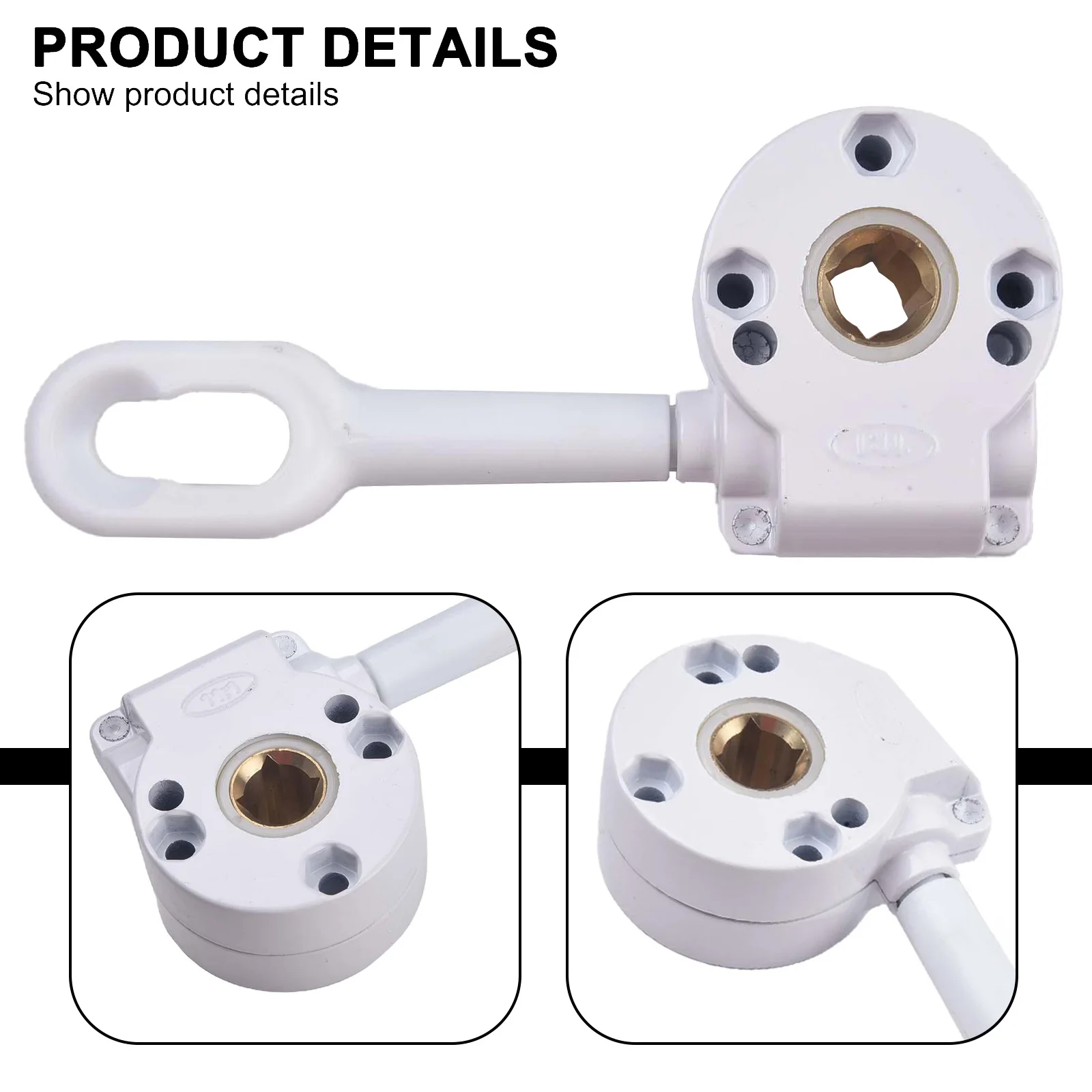 Aluminum Alloy Balcony Awning Gearbox Aluminum Alloy Balcony Awning Gearbox Aluminum Alloy Package Content Fitment