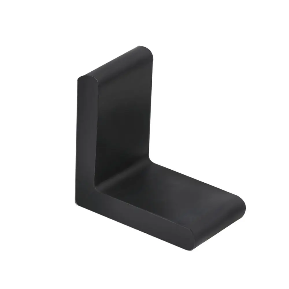4PCS Slotted Angle Bar Shelf Iron Bed L Type Rubber Base Foot Pad Foot Cover Protective Rubber Sleeve