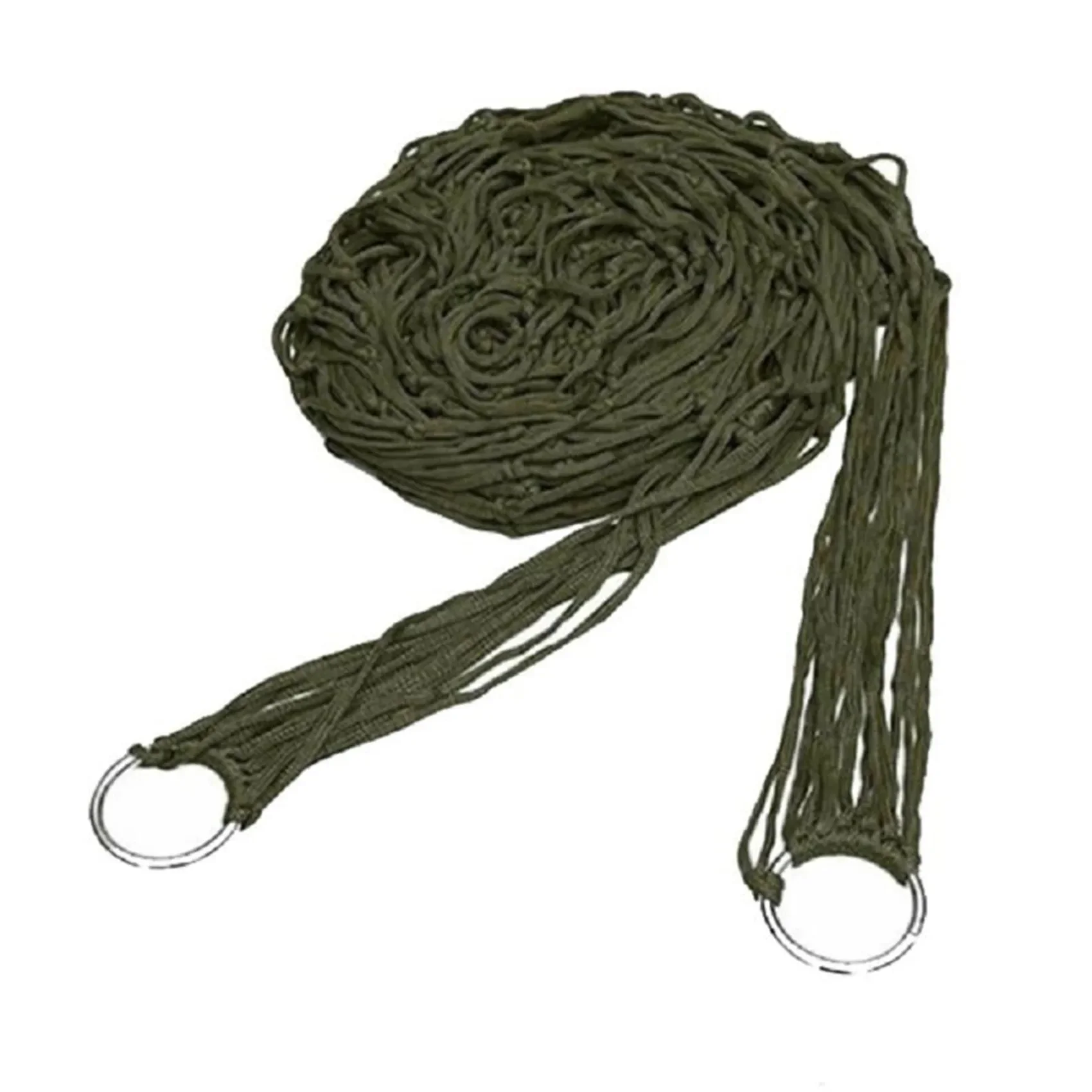 1/3/5PCS Portable Garden Outdoor Thickened Nylon Rope Hammock Indoor Mesh Hammock Portable Simple Hammock Swing Chair Camping