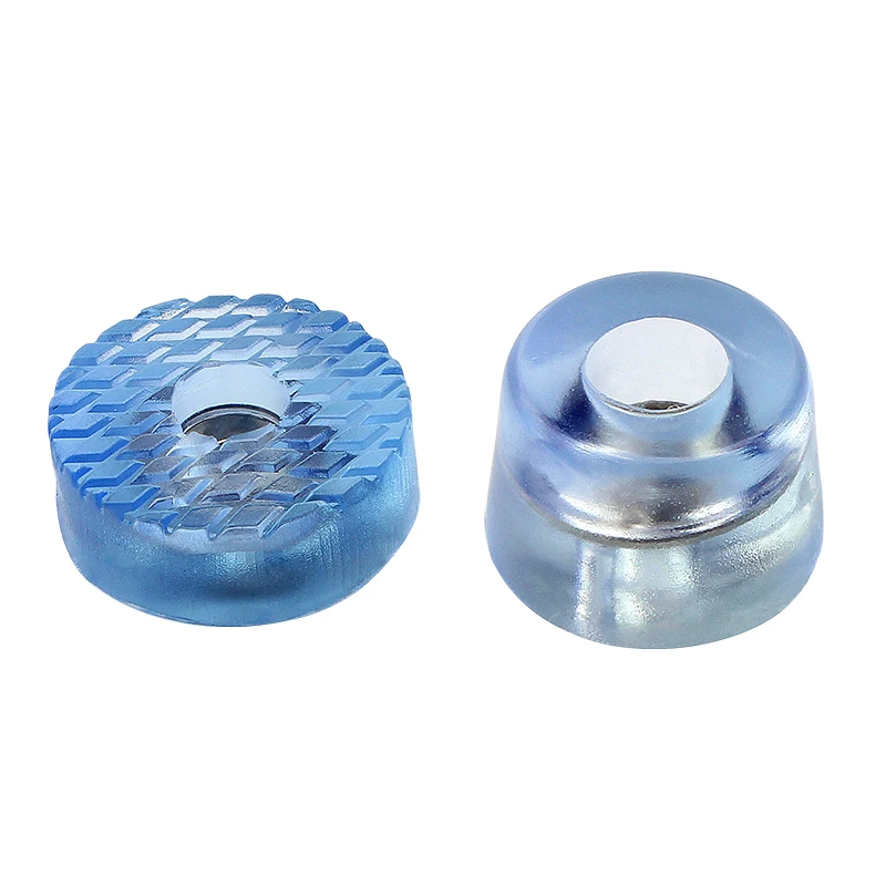 4pcs Rubber Transparent Non-slip Chair Leg Furniture Table Floor Feet Cover With Screws Mute Sofa Stool Protector Accessories