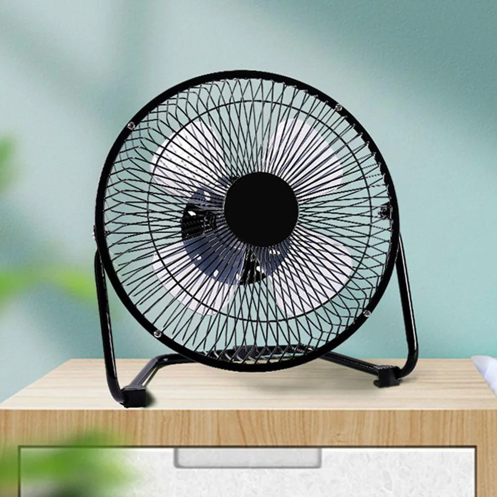 Mini Fan USB Fan 14.5*15cm Black Lightweight Rotatable USB Powered Emergencies And Outdoor Work High Quality Summer
