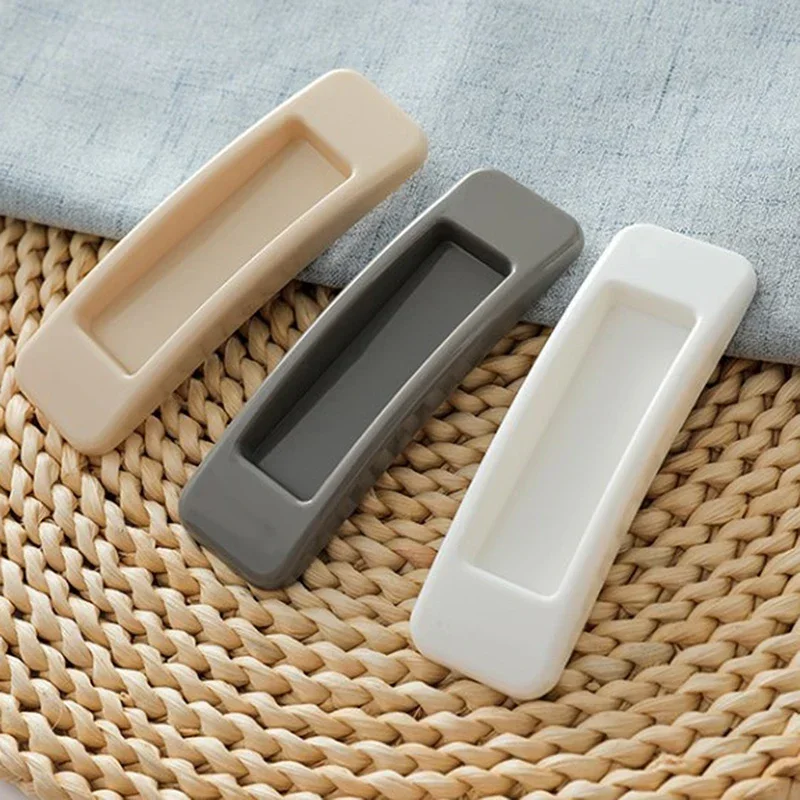 2/4/8Pcs Self Adhesive Sliding Door Handles for Doors Glass Window Cabinet Drawer Wardrobe Handle Push-pull Home Supplies