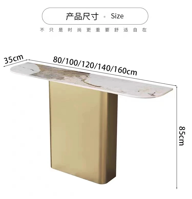 Aesthetic Modern Console Table Classic Trendy Luxury Unique Console Table Elegant Design Wohnzimmer Tisch Living Room Furniture