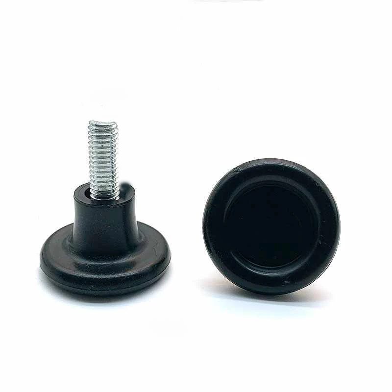 4-50Pcs PP Plastic Adjustable Feet Pad Screw M6 M8 M10 Table Chair Balck Leveling Foot Pad Furniture Leg Anti-shock Protection