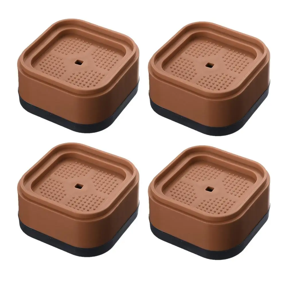 4 Pack Furniture Risers, Anti Slip Pads For Washing Machine Adjustable Bed Risers For Table Desk Couch Chair Sofa Cabinet