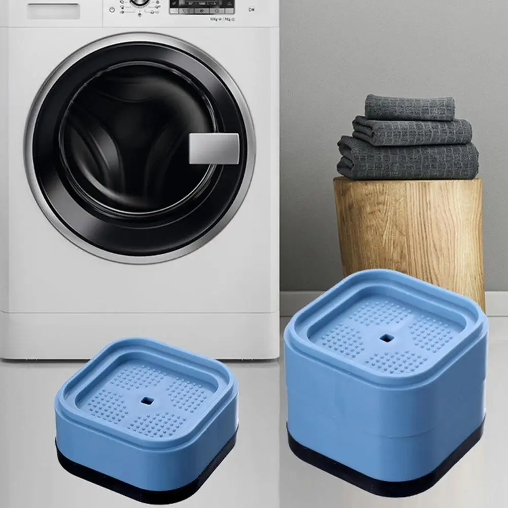 4 Pack Furniture Risers, Anti Slip Pads For Washing Machine Adjustable Bed Risers For Table Desk Couch Chair Sofa Cabinet