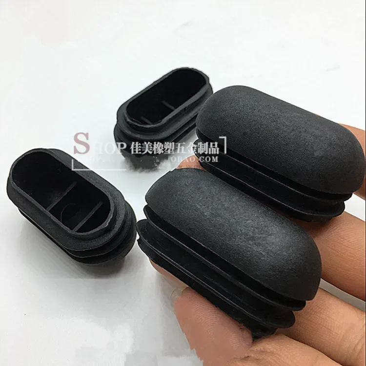 10pcs Square Plastic pipe inner plug Dust cover Steel tube Blanking End Cap Bung For ladder Furniture chair table Leg Protector