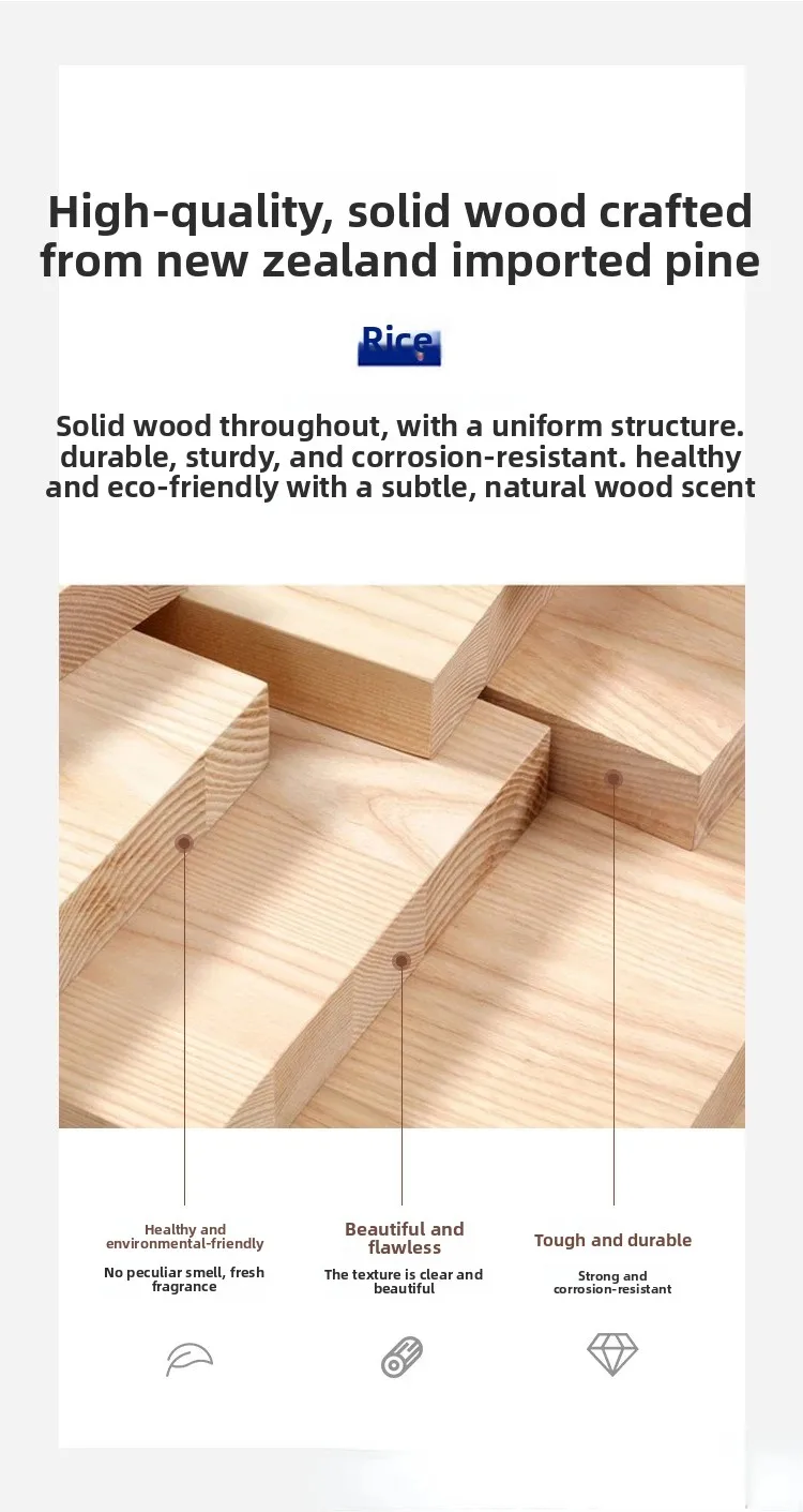 Solid Wood Floor Standing Clothes Hanger Simple Clothes Hanger Coat Drying Rack Stand Small in Kindergarten Performance Area