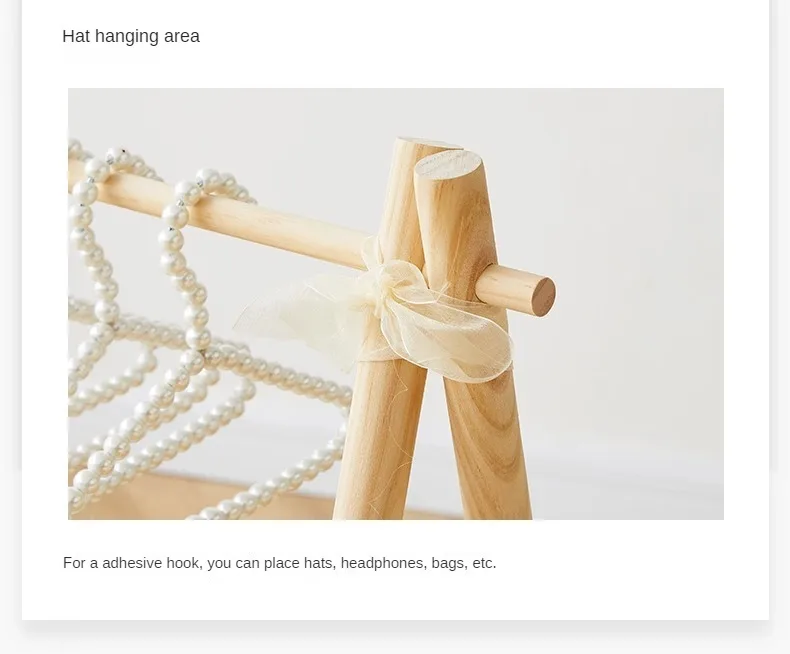 Pet Hanger Internet Celebrity Dog Clothes Rack Dog Clothes Rack Cabinet Solid Wood Storage Small Coat Rack Cat Floor Type