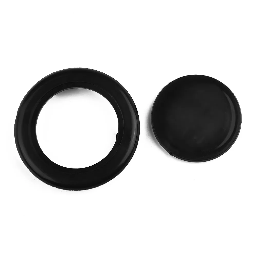 2inch Patio Table Umbrella Hole Ring And Cap Set Standard Size PVC Glass Outdoors Umbrella Thicker Hole Ring Plug Cap Set