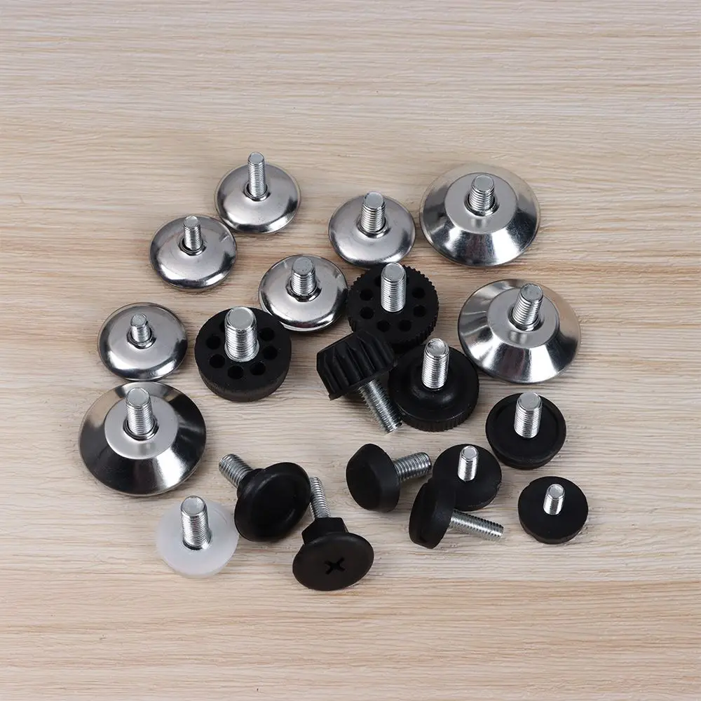 10Pcs Anti-slip Base Table Chair Leg Pad Floor Protector Leveling Feet Furniture Feet Chair Feet Level Furniture Adjustable Bolt