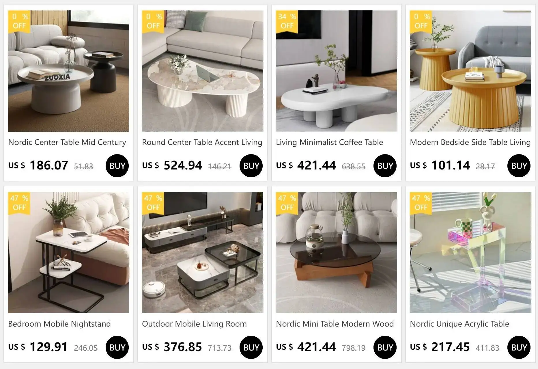 Console Minimalist Coffee Table Flower Side Table Floor Sofa Side Hallway Mesa Lateral Para Sala Tv Stand Living Room Furniture