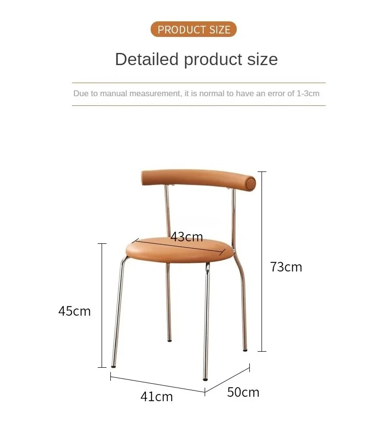 Nordic Dining Chairs,Home Bedroom Backrests,Minimalist Ins Chairs,Modern Makeup Chairs,Living Room Chair Restaurant Chairs