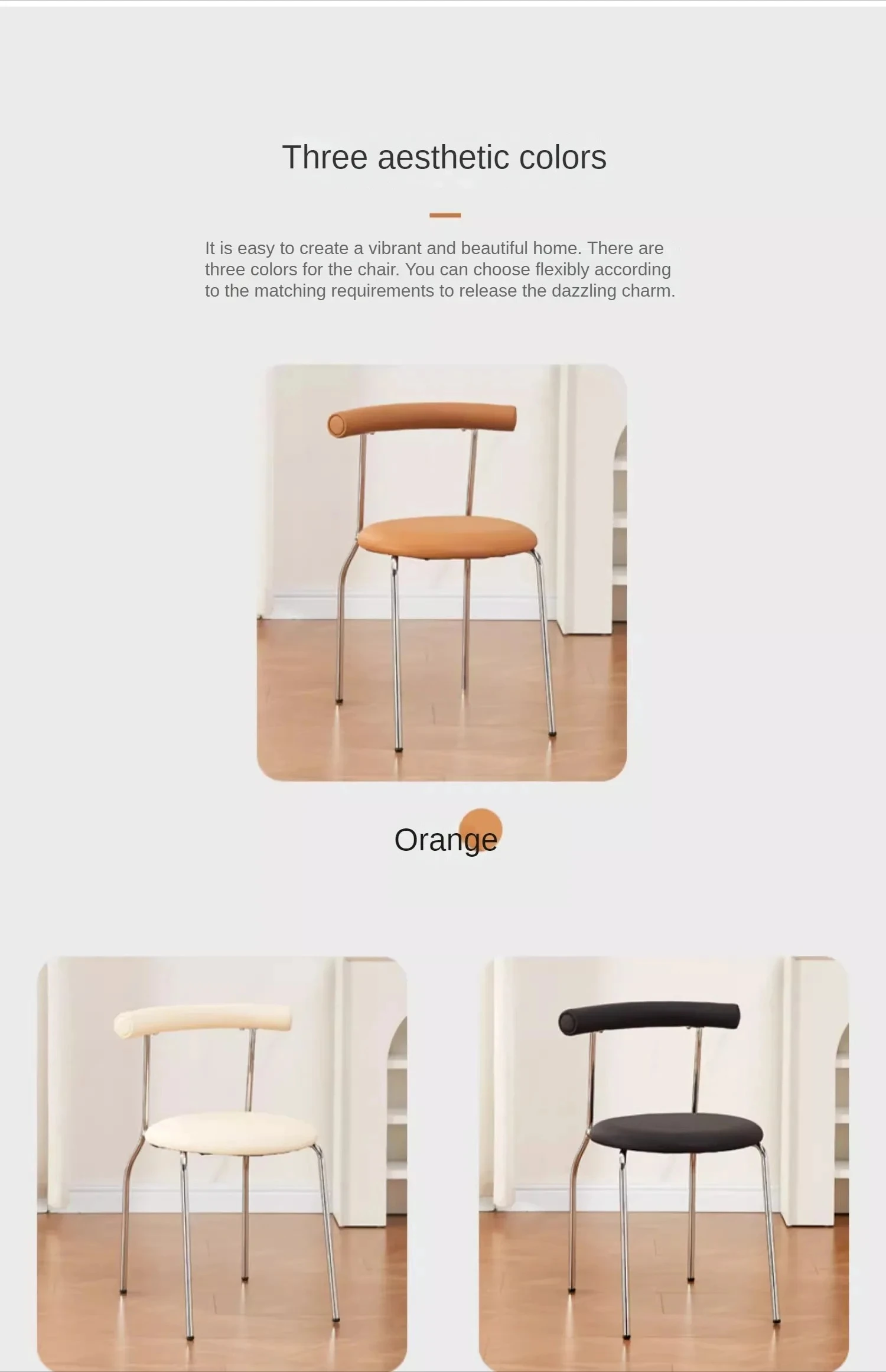 Nordic Dining Chairs,Home Bedroom Backrests,Minimalist Ins Chairs,Modern Makeup Chairs,Living Room Chair Restaurant Chairs