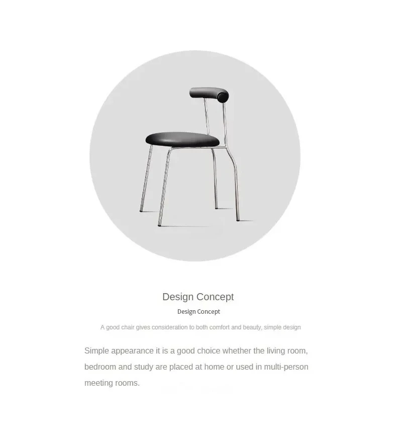 Nordic Dining Chairs,Home Bedroom Backrests,Minimalist Ins Chairs,Modern Makeup Chairs,Living Room Chair Restaurant Chairs