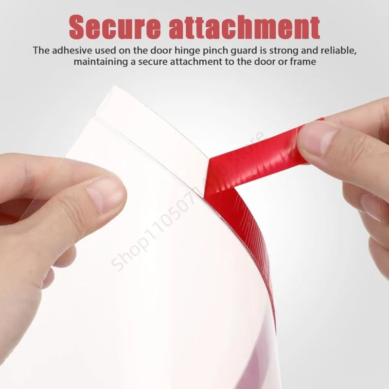 1.2M Safety Door Hinge Protector Cover Child Anti-pinch Hand Sealing Strip Clear Furniture Cabinet Folding Safety Edge Banding