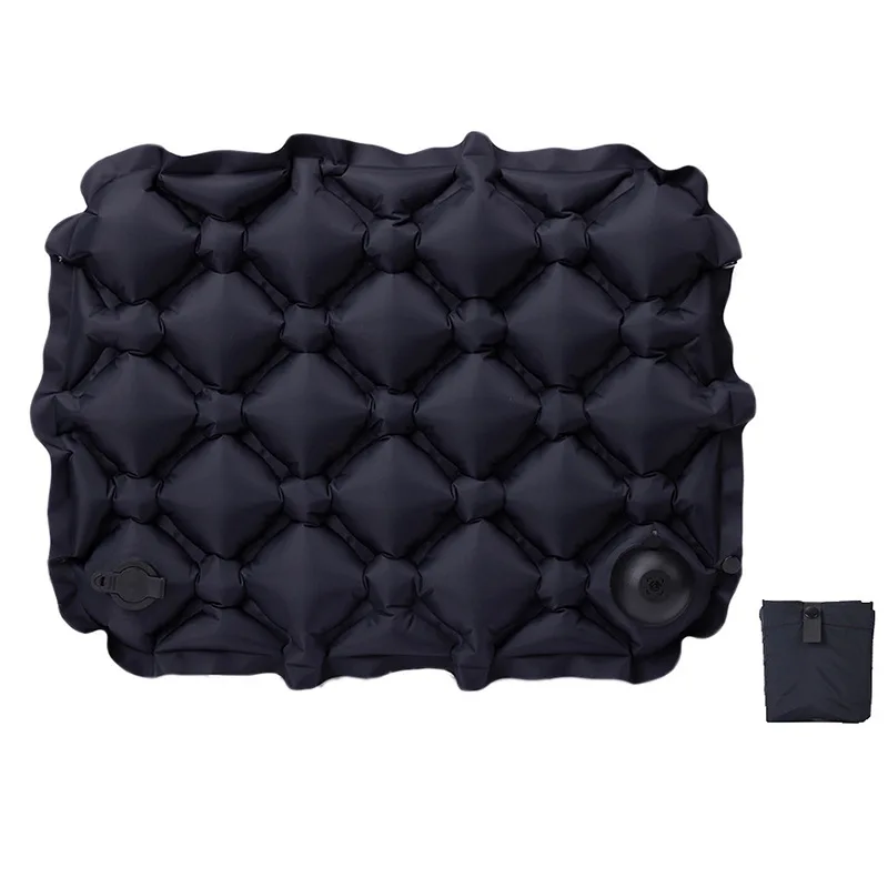Press Type Inflatable Seat Pad Thickened Outdoor Cushion Lightweight Foldable Camping Mat Portable Travel Seat For Beach Backpac