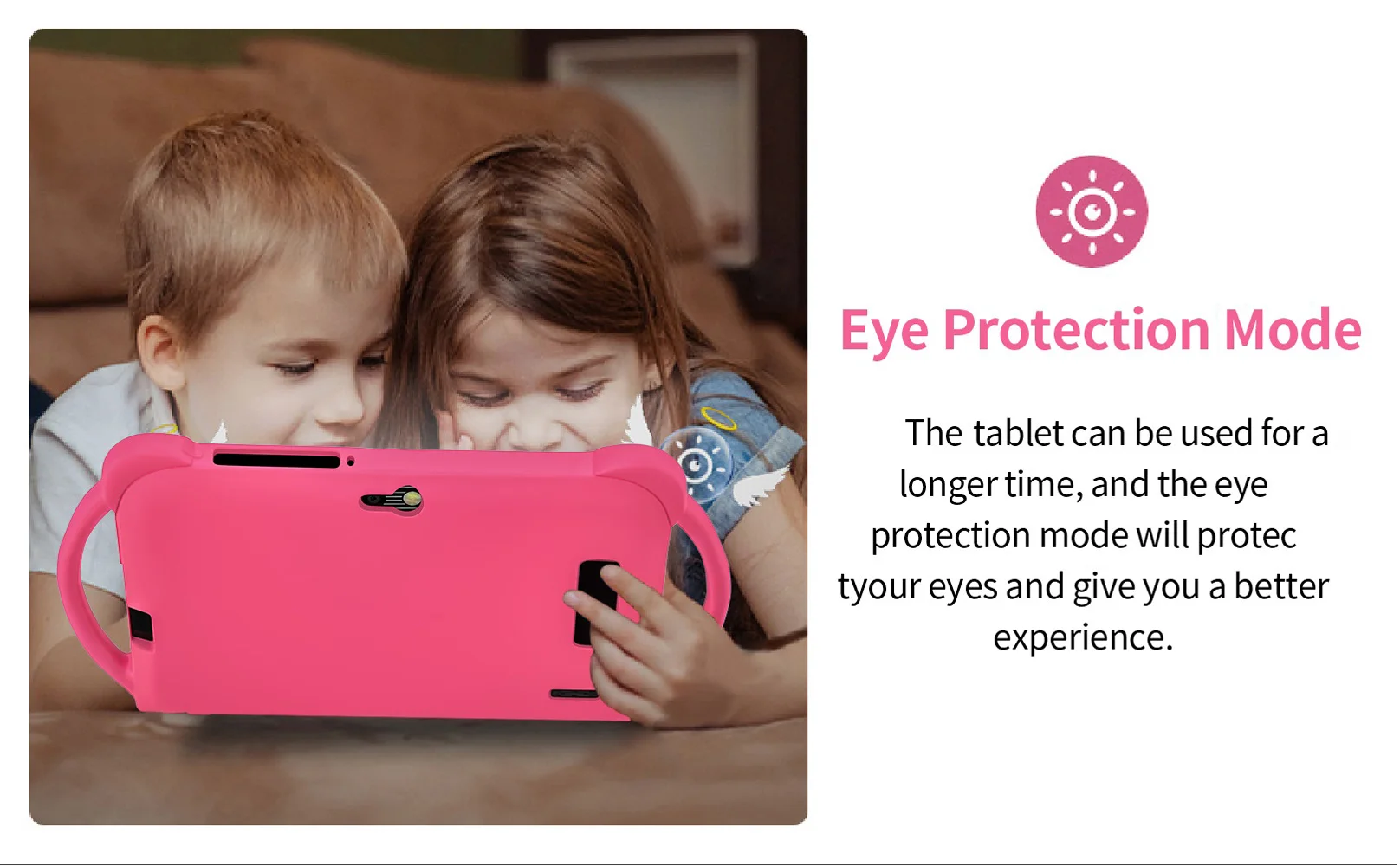 2026 New 5G WIFI 7-inch Children's Tablet 4GB+64GB ROM Drawing and Learning Portable Mini Tablet Quad Core Dual Cameras 4000mAh