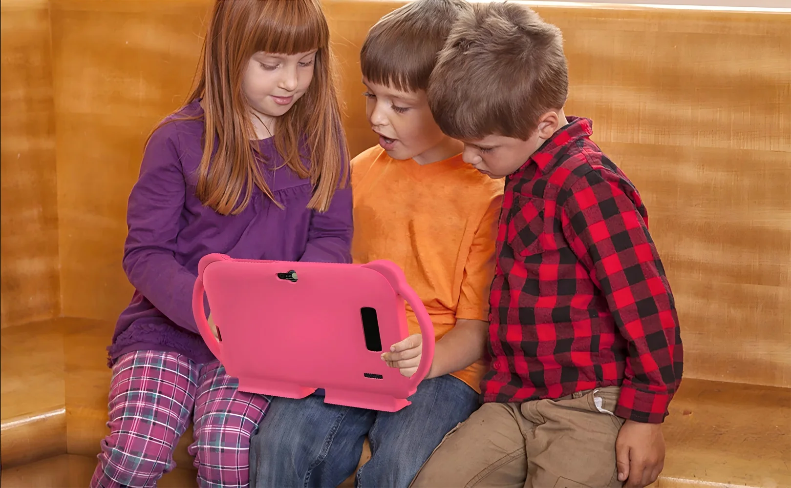 2026 New 5G WIFI 7-inch Children's Tablet 4GB+64GB ROM Drawing and Learning Portable Mini Tablet Quad Core Dual Cameras 4000mAh
