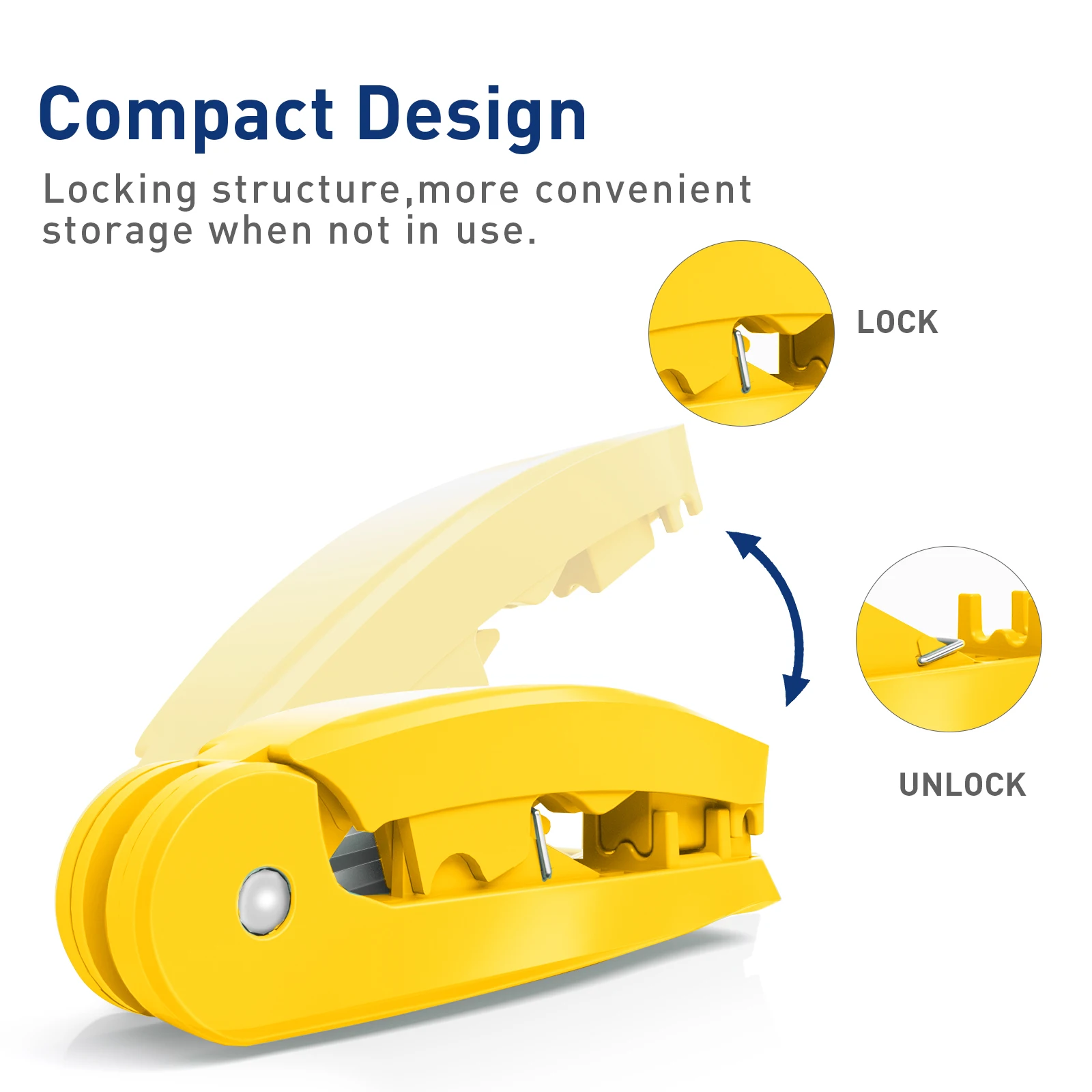 ZoeRax RJ45 Network Cable Tool 4 in 1 Stripping Tool with Cutting, Stripping, Untangling and Straightening for STP/UTP Cable.