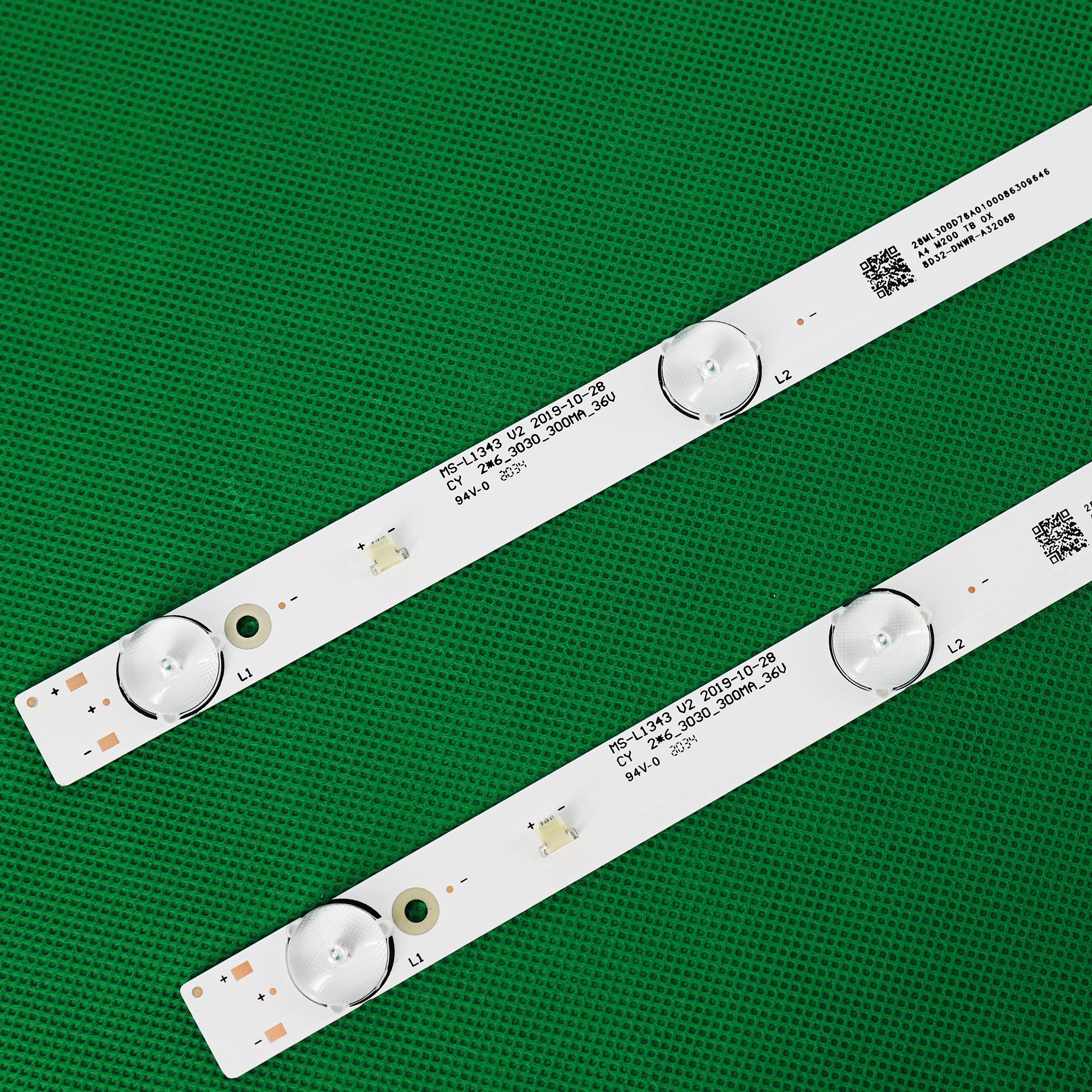 LED Backlight Strips MS-L1343 V1 V2 8D32-DNWR-A3206B 32" LED TV Bars CY 2*6_3030_300MA_36V Bands Rulers JL.D32061330-