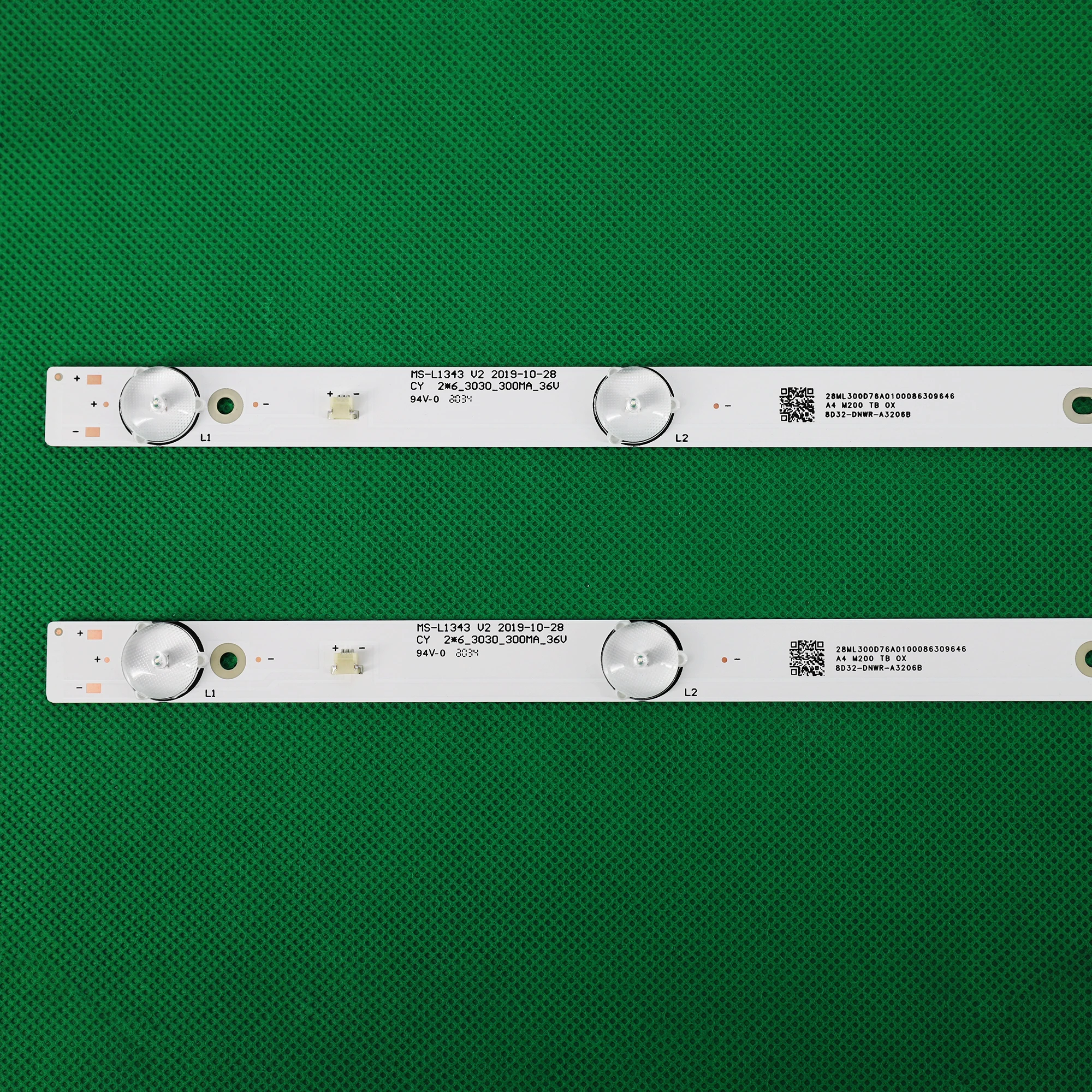 LED Backlight Strips MS-L1343 V1 V2 8D32-DNWR-A3206B 32" LED TV Bars CY 2*6_3030_300MA_36V Bands Rulers JL.D32061330-