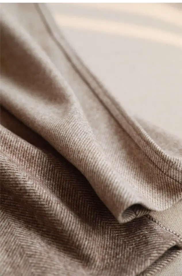 Woolen Pants Women's Harem Pencil Pants 2026 Autumn Winter High Waisted Casual Suit Pants Office Lady Women Trousers