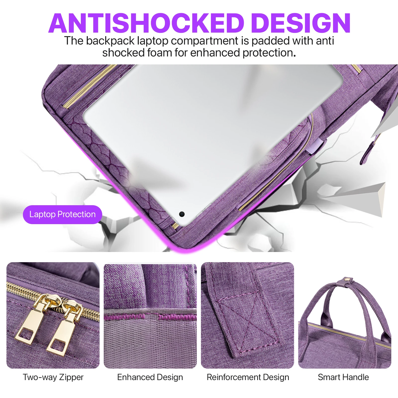 Lunch Backpack Insulated Cooler Picnic Bag Multifunctional Travel Bag Large Capacity Outdoor Picnic Camping Waterproof Backpack