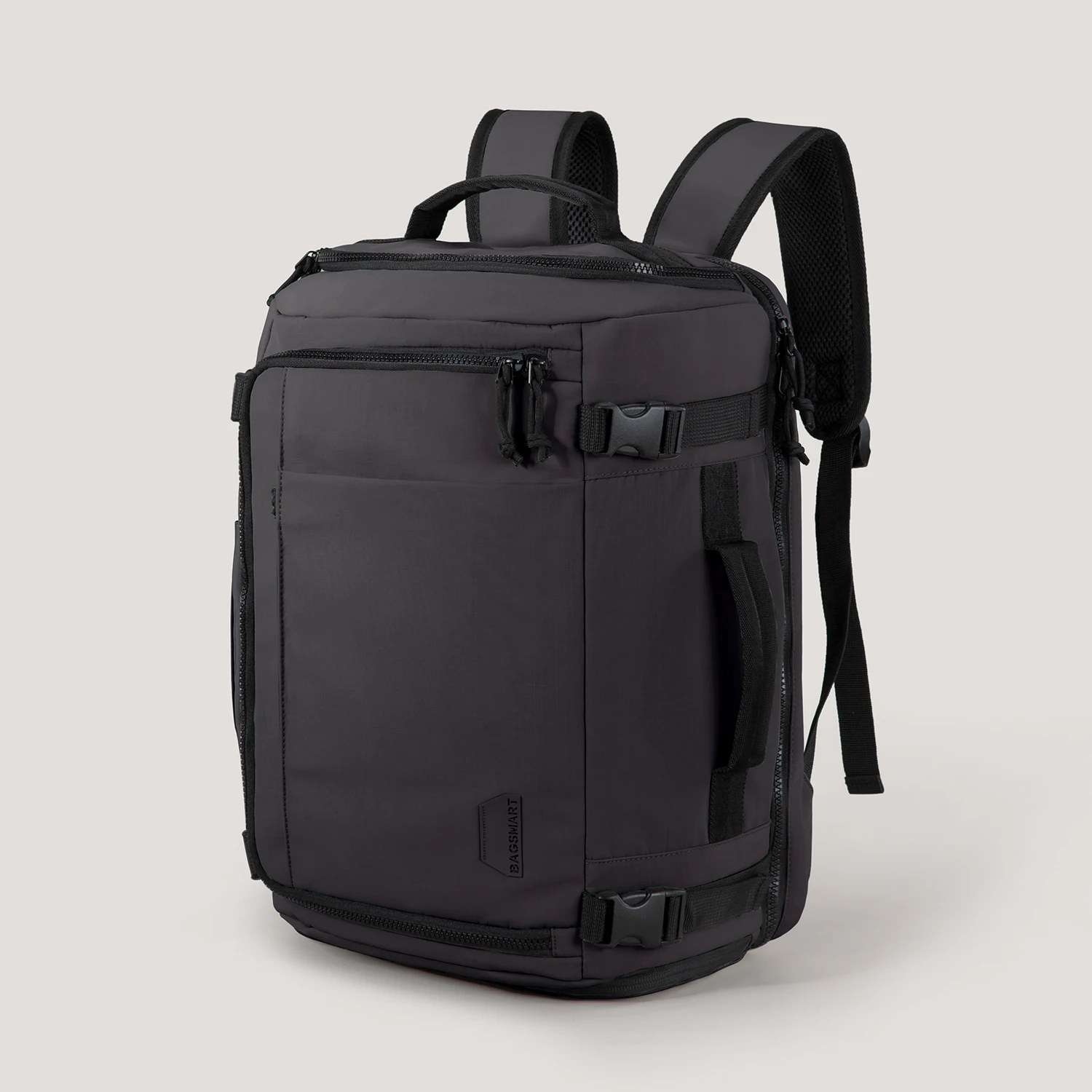 BAGSMART Men's Urban Backpack Travel Backpack MultiFunction Luggage Lightweight Waterproof Backpack Cabin Backpack