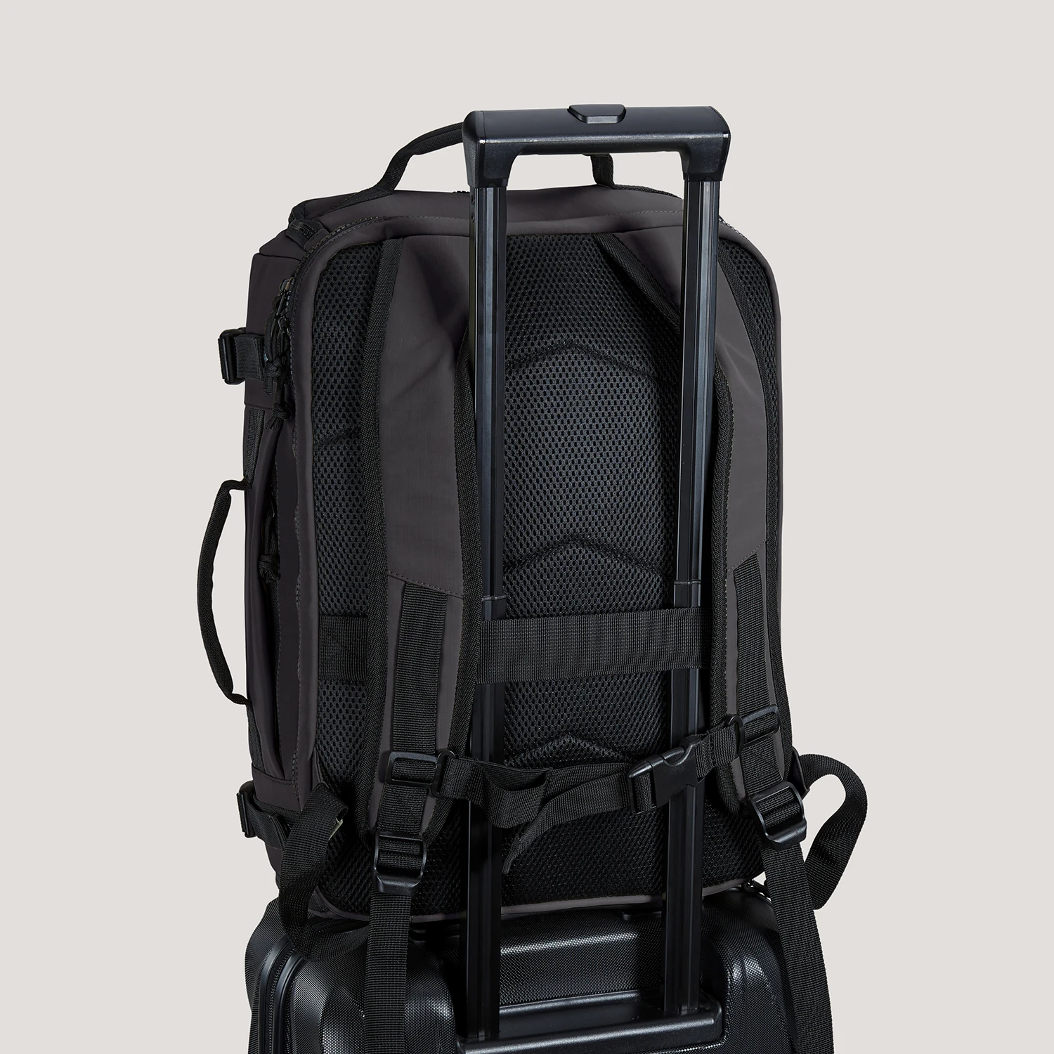 BAGSMART Men's Urban Backpack Travel Backpack MultiFunction Luggage Lightweight Waterproof Backpack Cabin Backpack