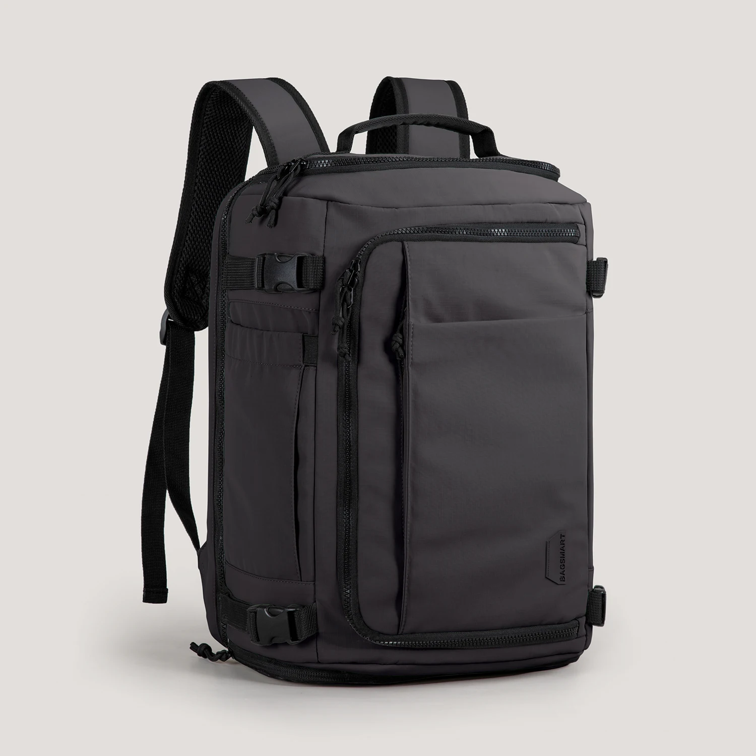 BAGSMART Men's Urban Backpack Travel Backpack MultiFunction Luggage Lightweight Waterproof Backpack Cabin Backpack
