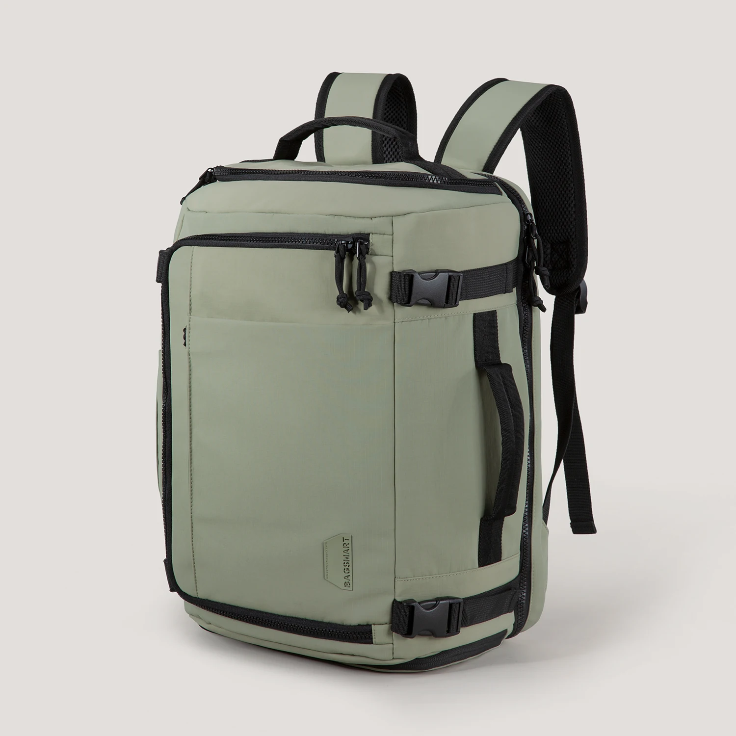 BAGSMART Men's Urban Backpack Travel Backpack MultiFunction Luggage Lightweight Waterproof Backpack Cabin Backpack