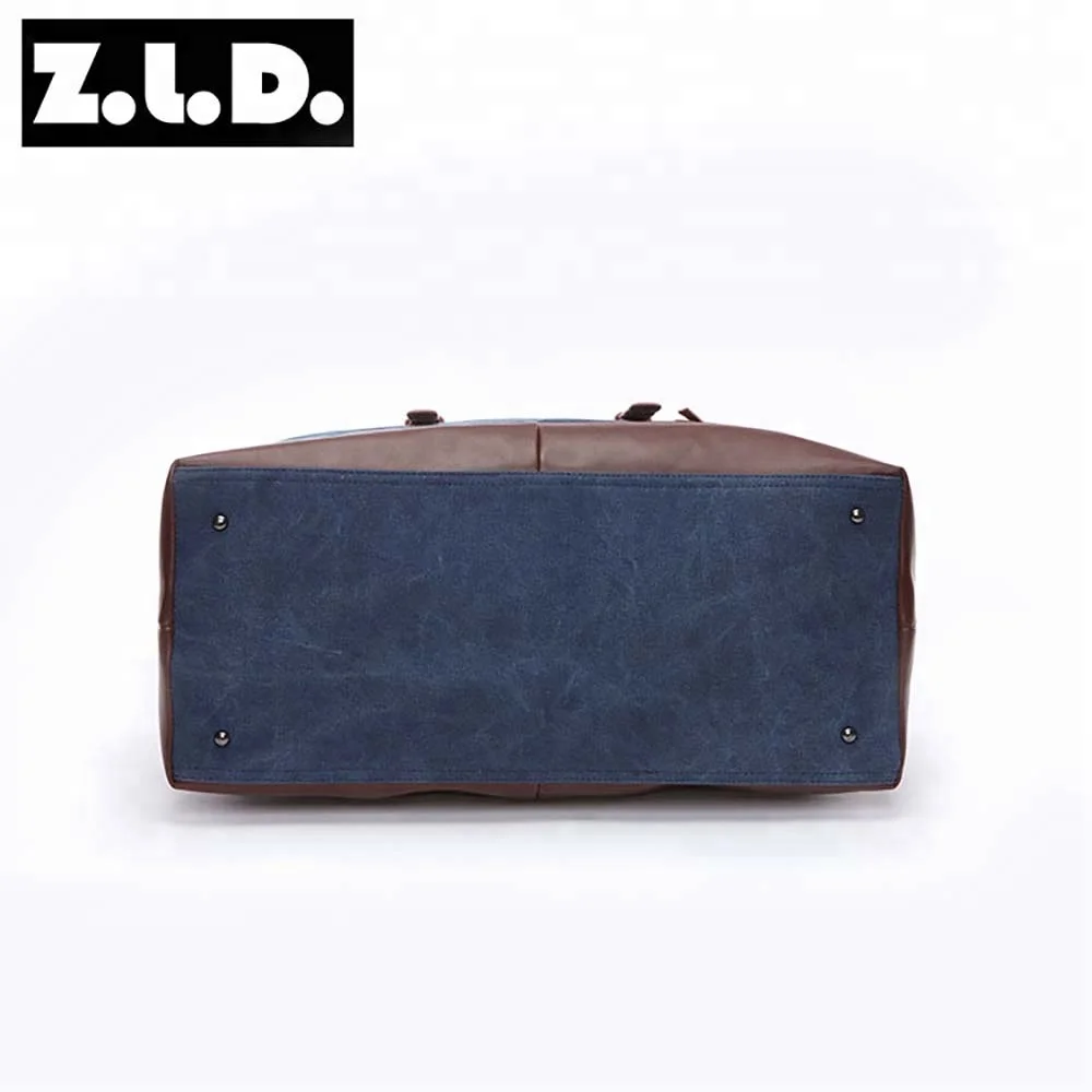 Original Canvas Leather Men Travel Bags Carry on Luggage Bags Men Duffel Bags Travel Tote Large Weekend Bag Overnight