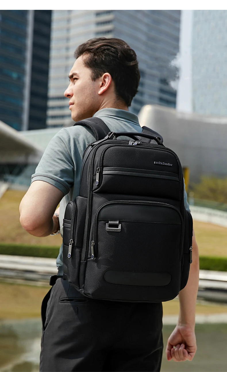 Arctic Hunter High-End Business Men's Backpack Travel Multi-Functional Anti-Splashing Large-Capacity Computer Backpack