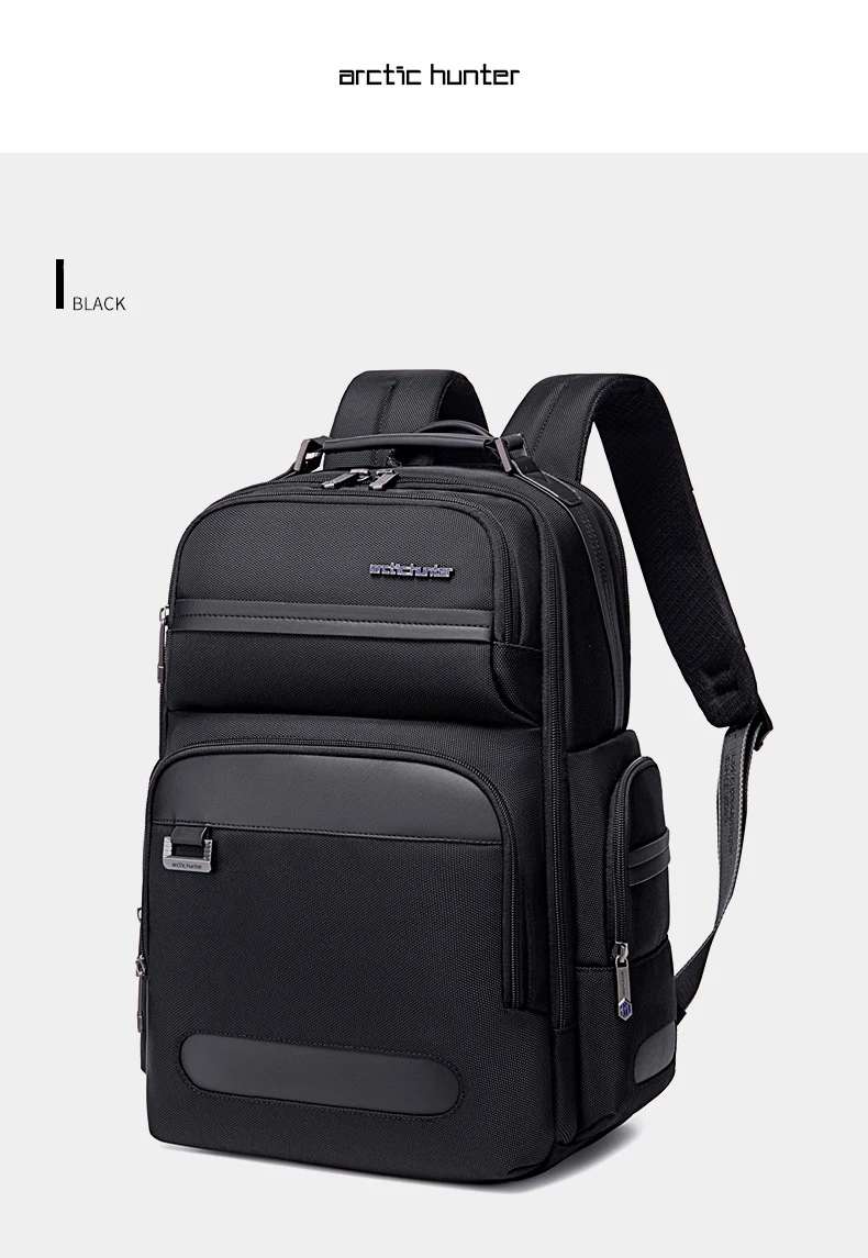Arctic Hunter High-End Business Men's Backpack Travel Multi-Functional Anti-Splashing Large-Capacity Computer Backpack