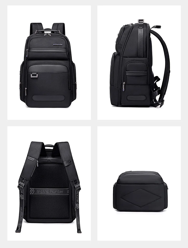 Arctic Hunter High-End Business Men's Backpack Travel Multi-Functional Anti-Splashing Large-Capacity Computer Backpack