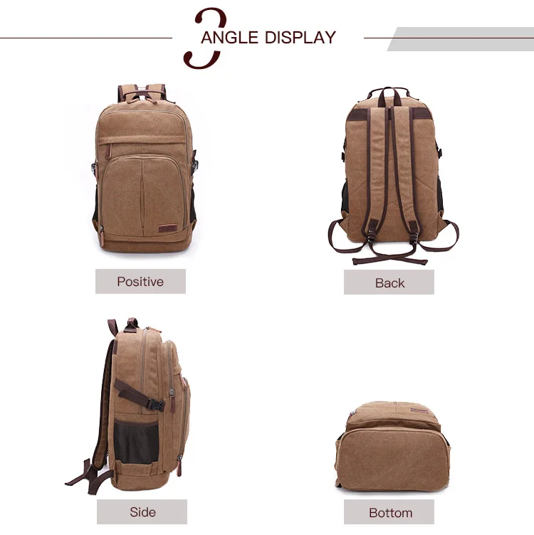 Men Multifunctional Backpack Large Capacity Laptop Backpack Travelling Back Pack for Hiking