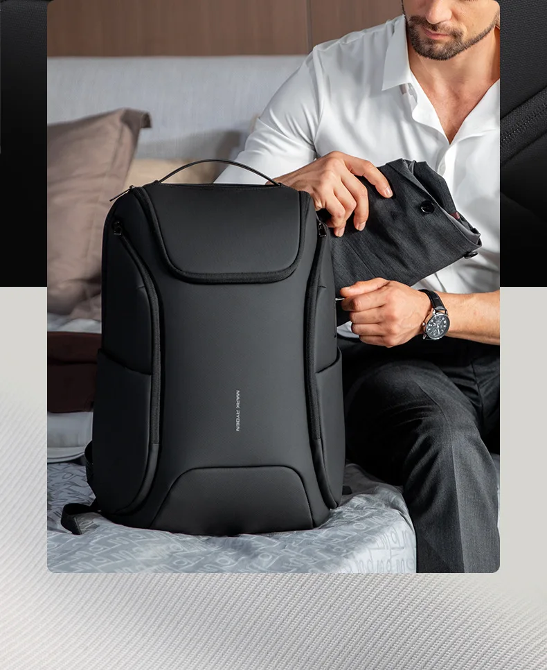 Mark Rydon Laptop Backpacks Multifunctional with WaterProof Big Capacity Daily Work Business Backpack Back Pack