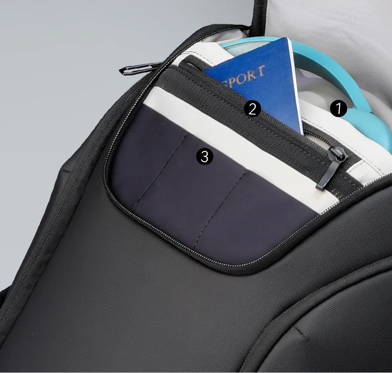 Mark Rydon Laptop Backpacks Multifunctional with WaterProof Big Capacity Daily Work Business Backpack Back Pack