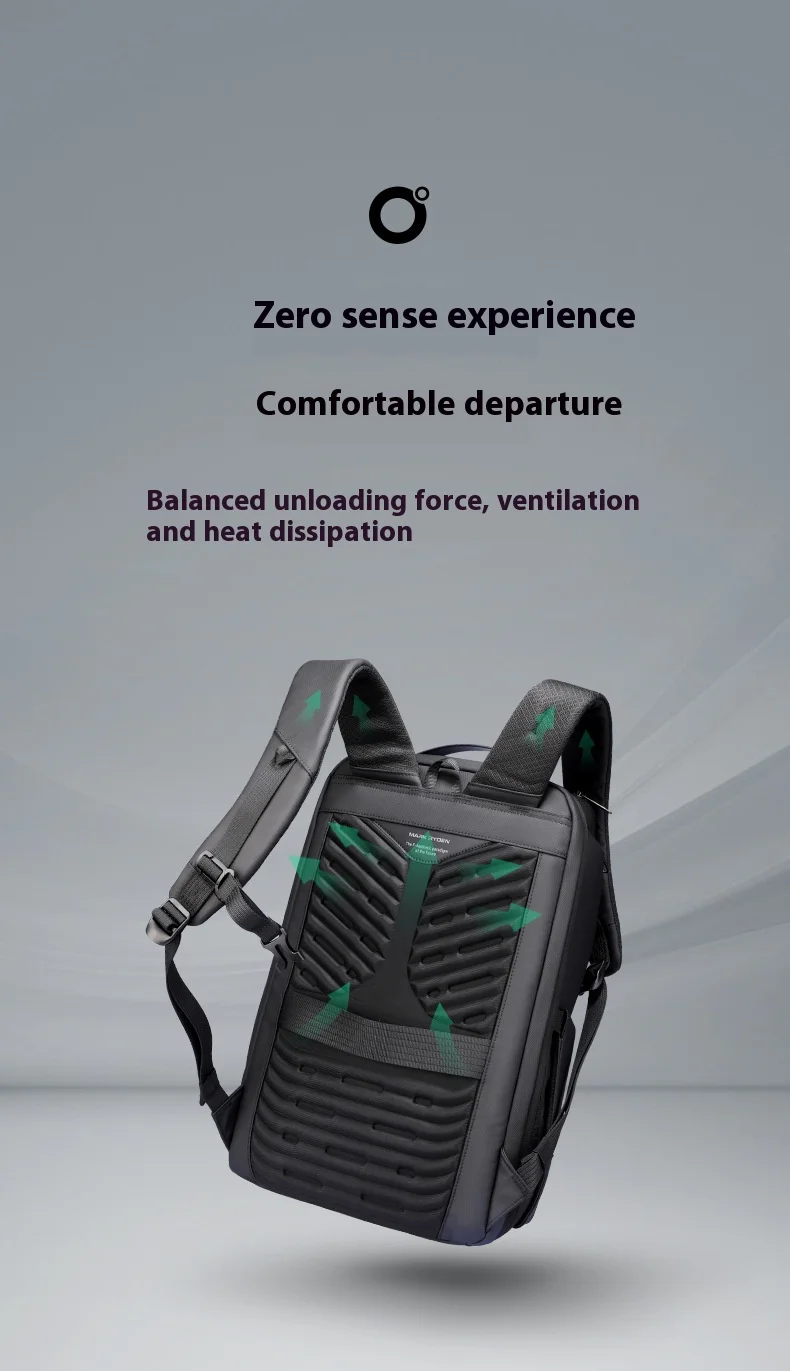 Mark Rydon Laptop Backpacks Multifunctional with WaterProof Big Capacity Daily Work Business Backpack Back Pack