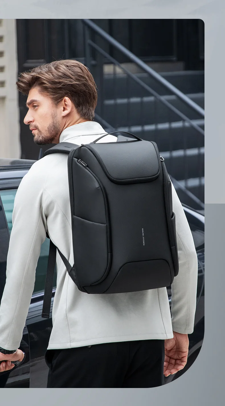 Mark Rydon Laptop Backpacks Multifunctional with WaterProof Big Capacity Daily Work Business Backpack Back Pack