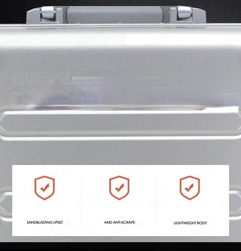 EU STOCK All Aluminum Travel Suitcase high-quality Business Rolling Luggage on Wheels Trolley 20inch Carry-Ons Cabin Suitcase