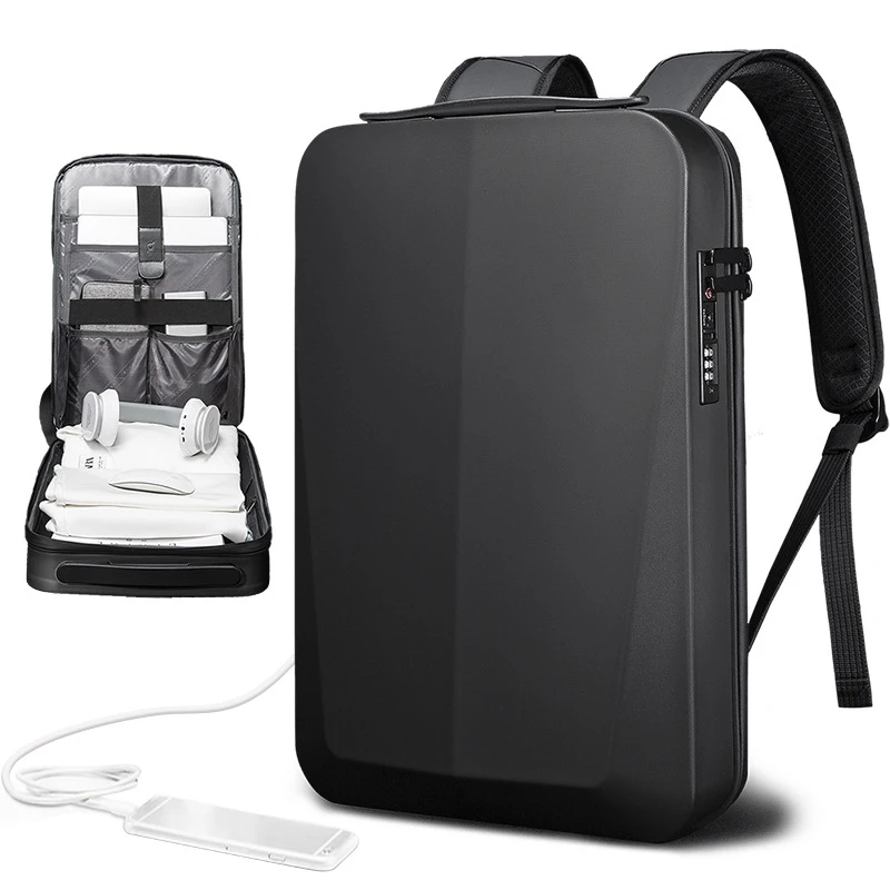 Bange PC Business Backpack 15.6 Inch Laptop Bagpack Men Elegant Waterproof Men's Usb Anti-Theft Computer Bag Big Capacity Bag