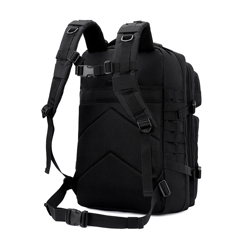 Spain Warehouse 3-Day Assault Pack 50L Tactical Backpack Molle System Camouflage Waterproof Large Capacity Outdoor Camping Bag
