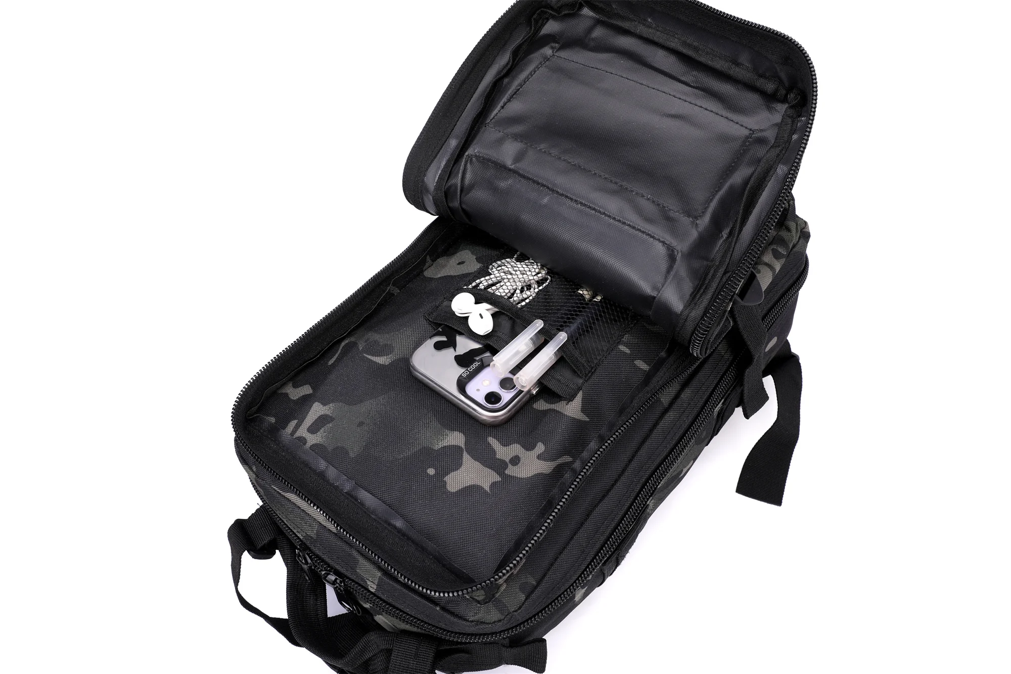 Spain Warehouse 3-Day Assault Pack 50L Tactical Backpack Molle System Camouflage Waterproof Large Capacity Outdoor Camping Bag