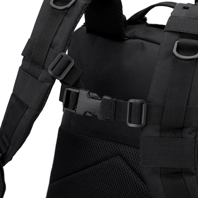 Spain Warehouse 3-Day Assault Pack 50L Tactical Backpack Molle System Camouflage Waterproof Large Capacity Outdoor Camping Bag